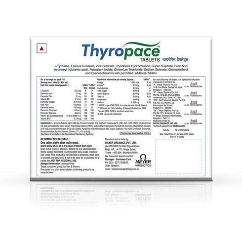 Vitabiotics Thyropace Tablets